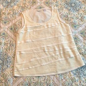 Cream lace camisole